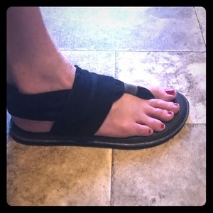 Sanuk Yoga Sling Burst Flip Flop Sandals